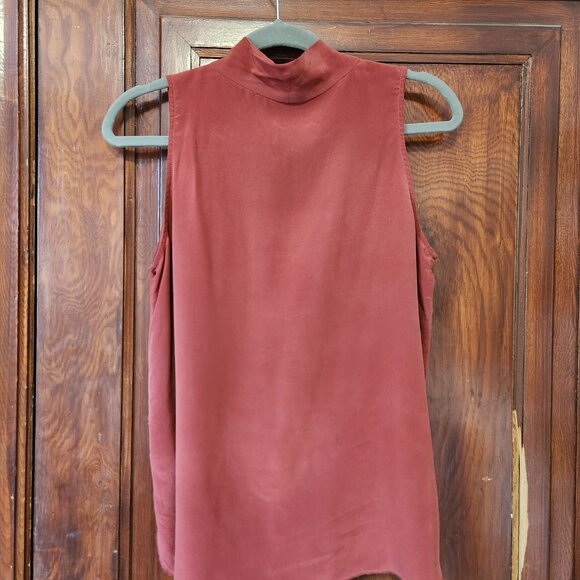 100% silk Ecru top - Picture 3 of 4